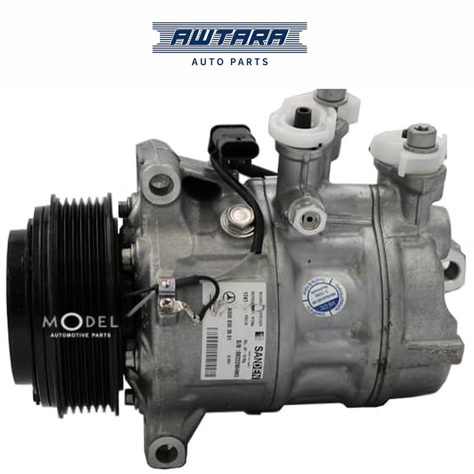 A/C COMPRESSOR 0008303801 FROM ATC GENUINE MERCEDES PARTS