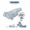 AUDI / VOLKSWAGEN GENUINE BRACKET-GEAR MOUNT 4K0399115B