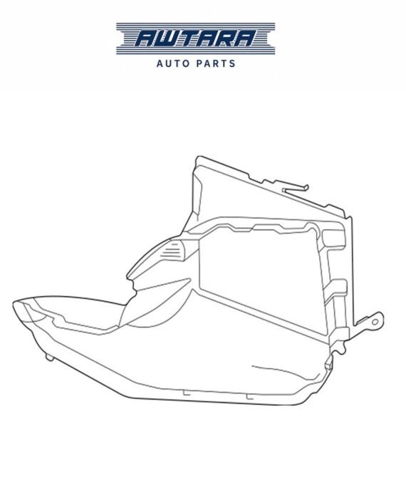 AUDI / VOLKSWAGEN GENUINE AIR DUCT F 4M8121673