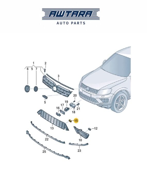AUDI / VOLKSWAGEN GENUINE CAP 7P6854375B9B9