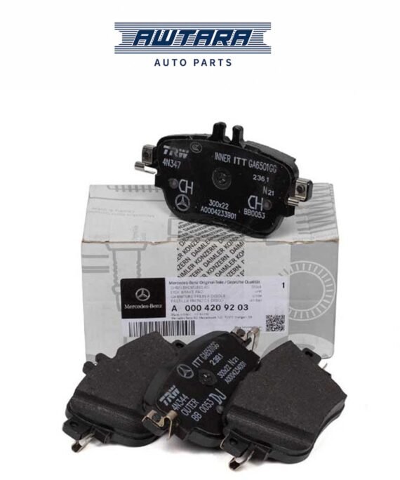 Mercedes-Benz Genuine REAR BRAKE PAD 0004209800 0004209203