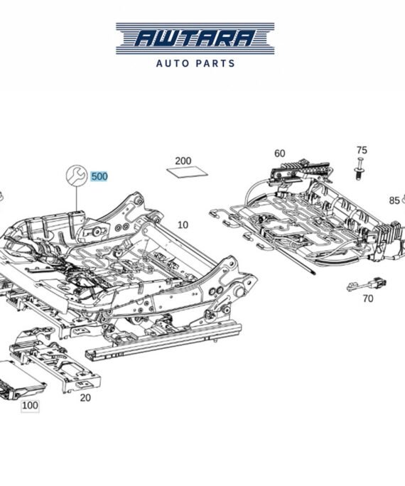 Mercedes-Benz Genuine Height Adjustment 0009100805