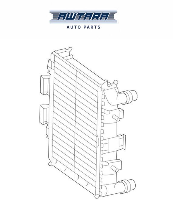 Mercedes-Benz Genuine AUXILARY RADIATOR 0995003701
