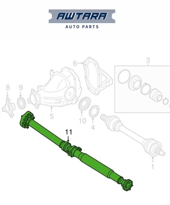 Mercedes-Benz Genuine PROPELLER SHAFT0101 1664102601