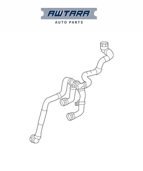 Mercedes-Benz Genuine COOLANT FILLING HOSE 1675015603
