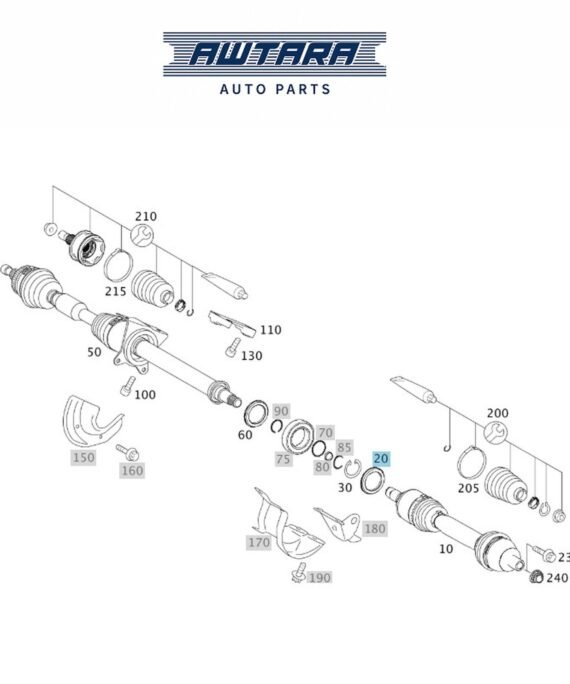 MERCEDES BENZ GENUINE PROTECTIVE RING A1683660090