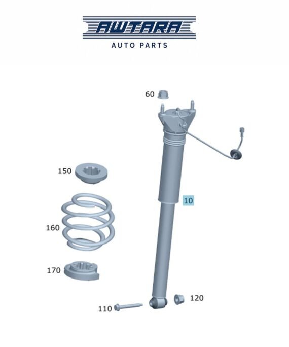 MERCEDES BENZ GENUINE REAR SHOCK ABSORBER A1773208902
