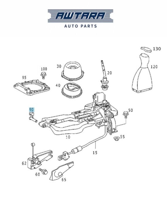 MERCEDES BENZ GENUINE PIN A2022670574