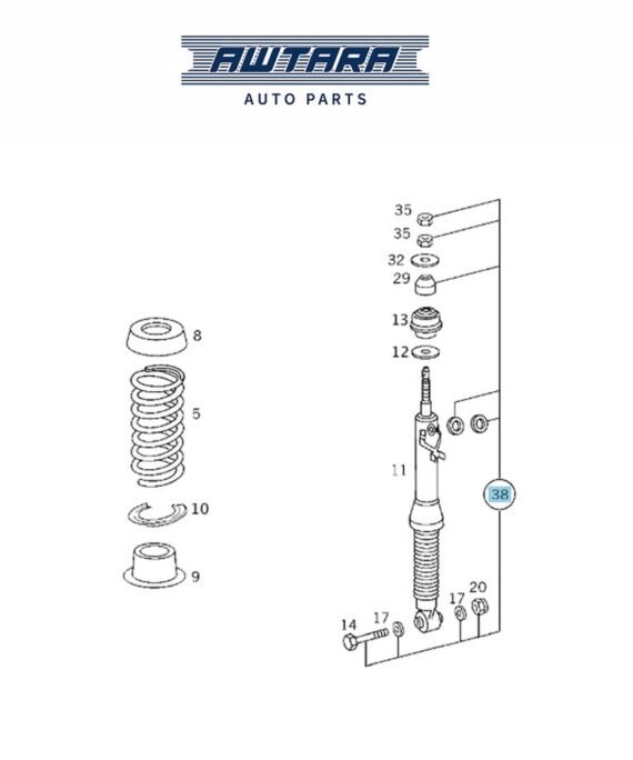 MERCEDES BENZ GENUINE REPAIR KIT A2029900099