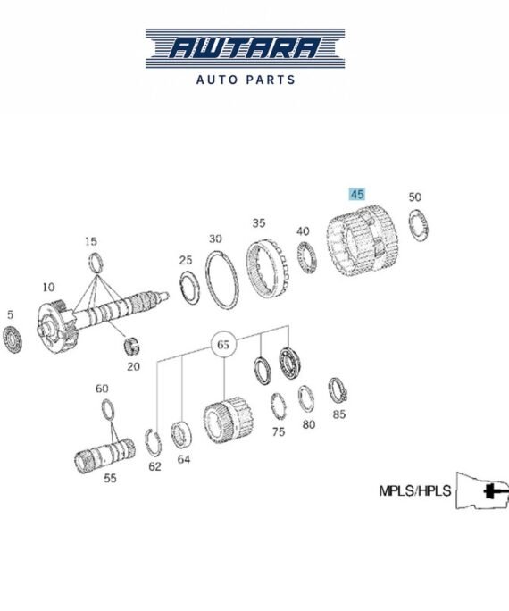 MERCEDES BENZ GENUINE PALAENTERY CAREAER A2102701543