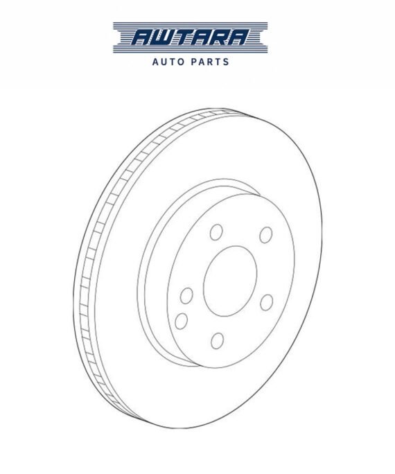 Mercedes-Benz Genuine BRAKE DISC 2234210000