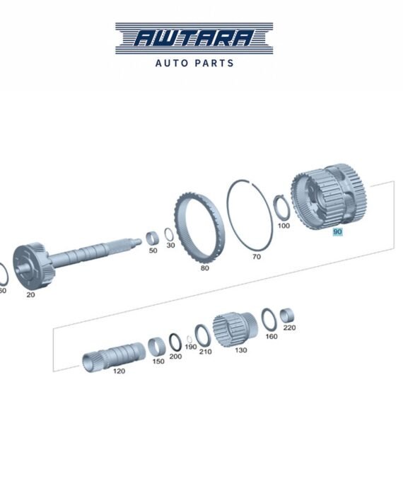 MERCEDES BENZ GENUINE PLANET CARRIER A2302700643