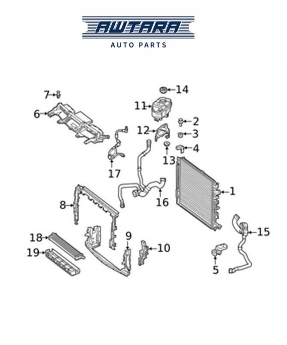 Mercedes-Benz Genuine COOLANT HOSE 2535014101
