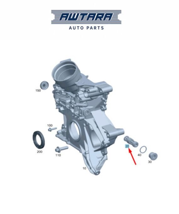 MERCEDES BENZ GENUINE OIL THARMOSTAT A2741800275