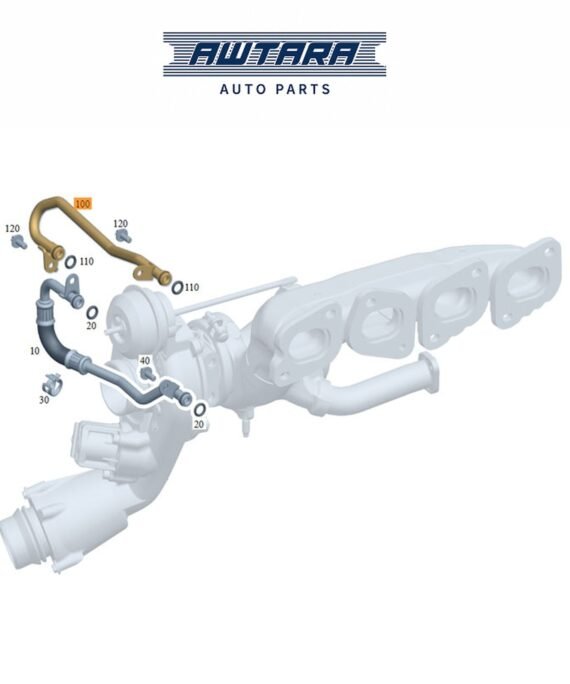 MERCEDES BENZ GENUINE PIPE A2742032502
