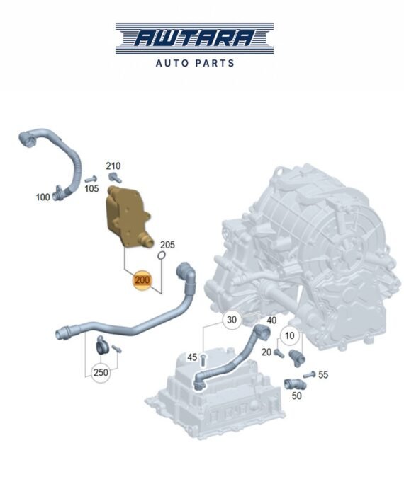 MERCEDES BENZ GENUINE PARTS KIT COOLER A2973460000