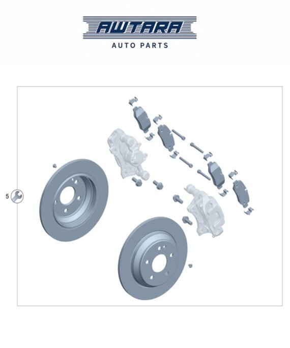 MERCEDES BENZ GENUINE REPAIR KIT BRAKE DISK A4474231600