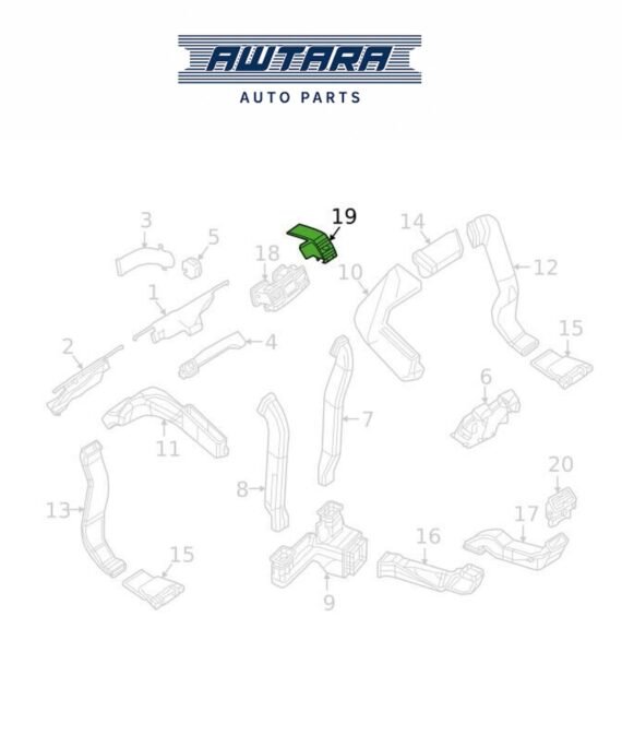 Mercedes-Benz Genuine AIR VENT 4638301554
