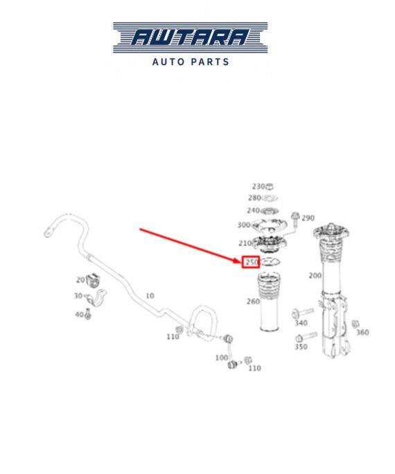 MERCEDES BENZ GENUINE REBOUND STOP A9073230600