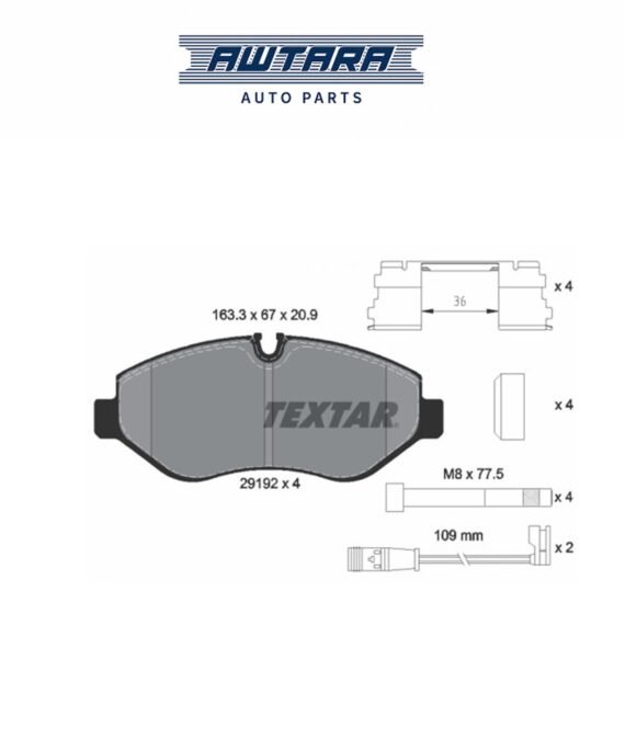 TEXTAR BRAKE PAD 0054205220 /