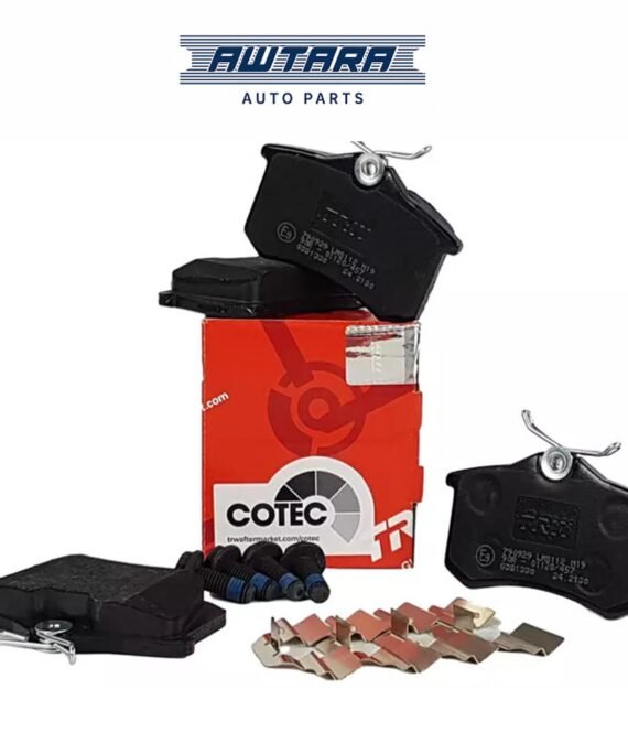 TRW Rear Brake Pad Set For Audi-Volkswagen 1J0698451P / 5C0698451